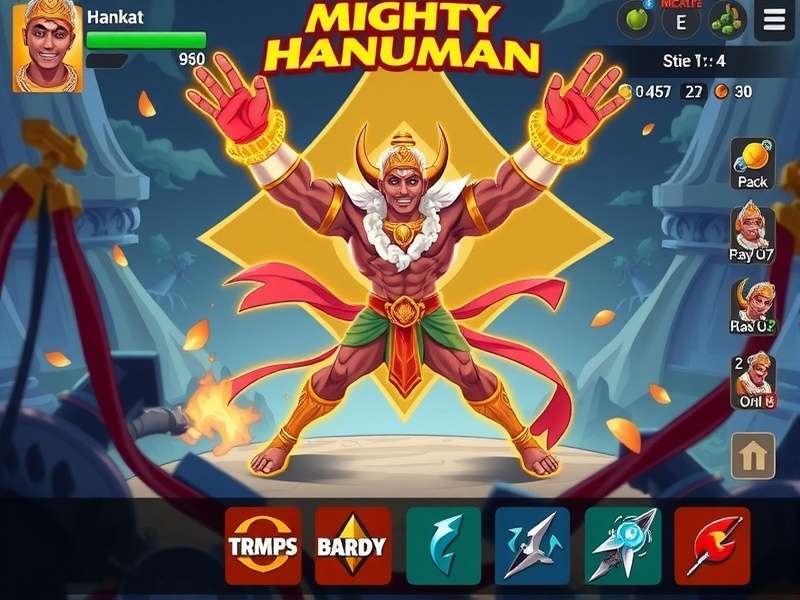 Mighty Hanuman Reign character abilities and skill tree